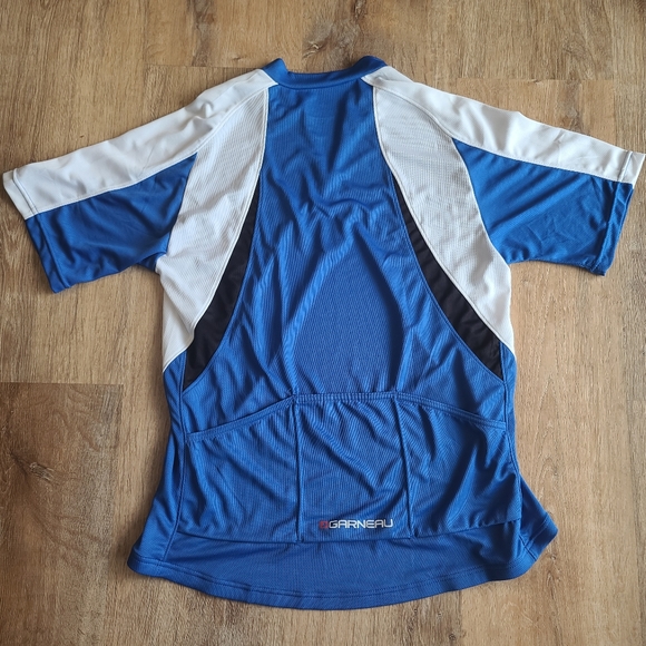Louis Garneau cycling jersey blue size small - Picture 4 of 8
